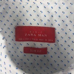 Zara | Short Sleeve Button Down | Men’s Large